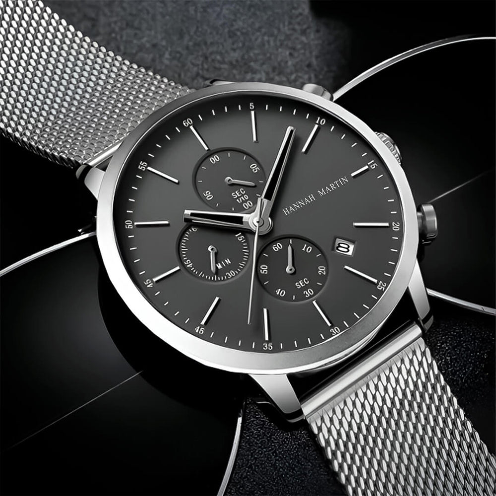 Reloj Hannah Martin HAN-23 Hombre Acero Plateado