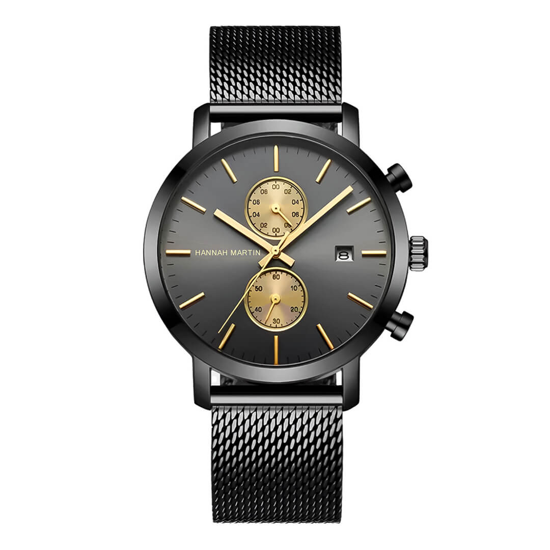 Reloj Hannah Martin HAN-26 Hombre Acero Negro