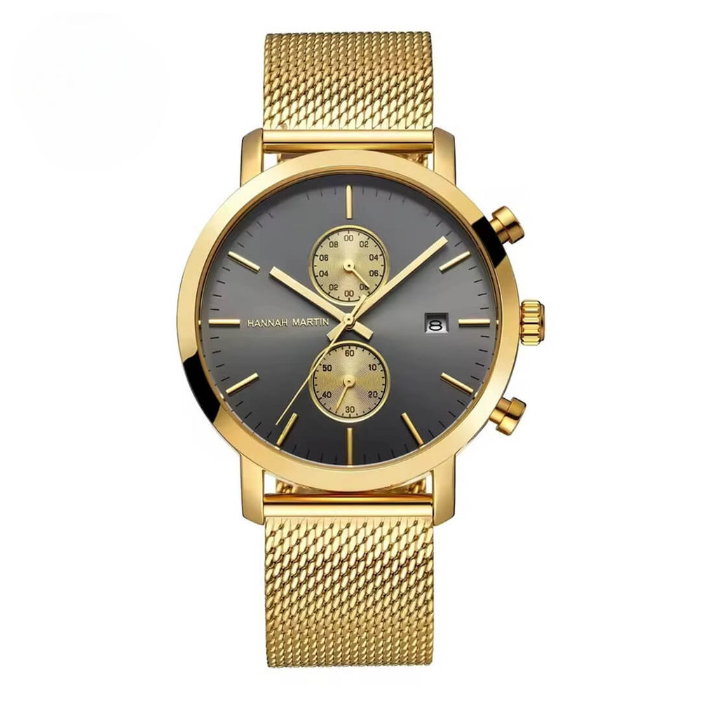 Reloj Hannah Martin HAN-27 Hombre Acero Dorado
