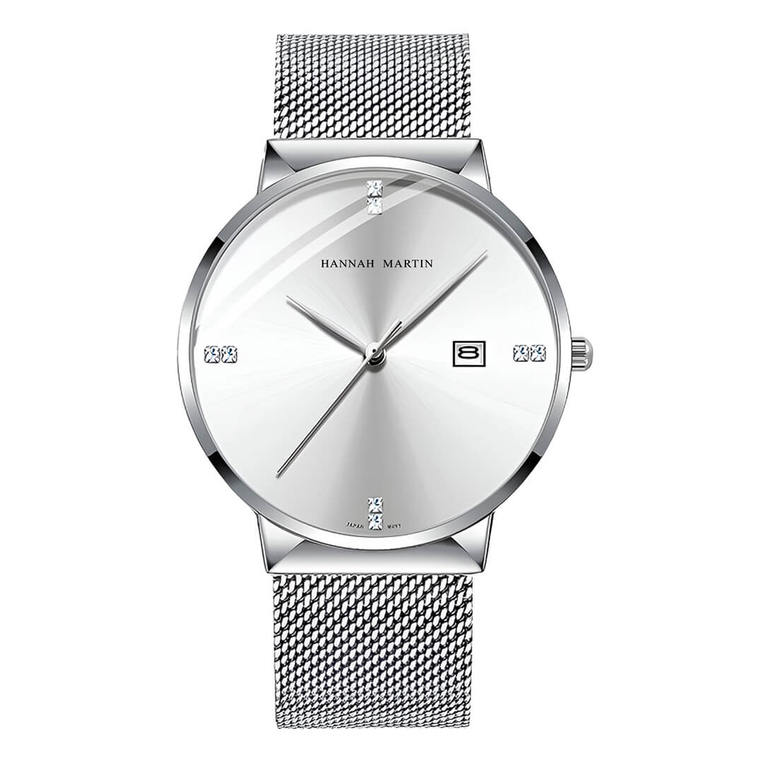Reloj Hannah Martin HAN-28 Hombre Acero Blanco
