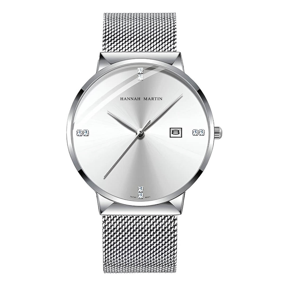 Reloj Hannah Martin HAN-28 Hombre Acero Blanco