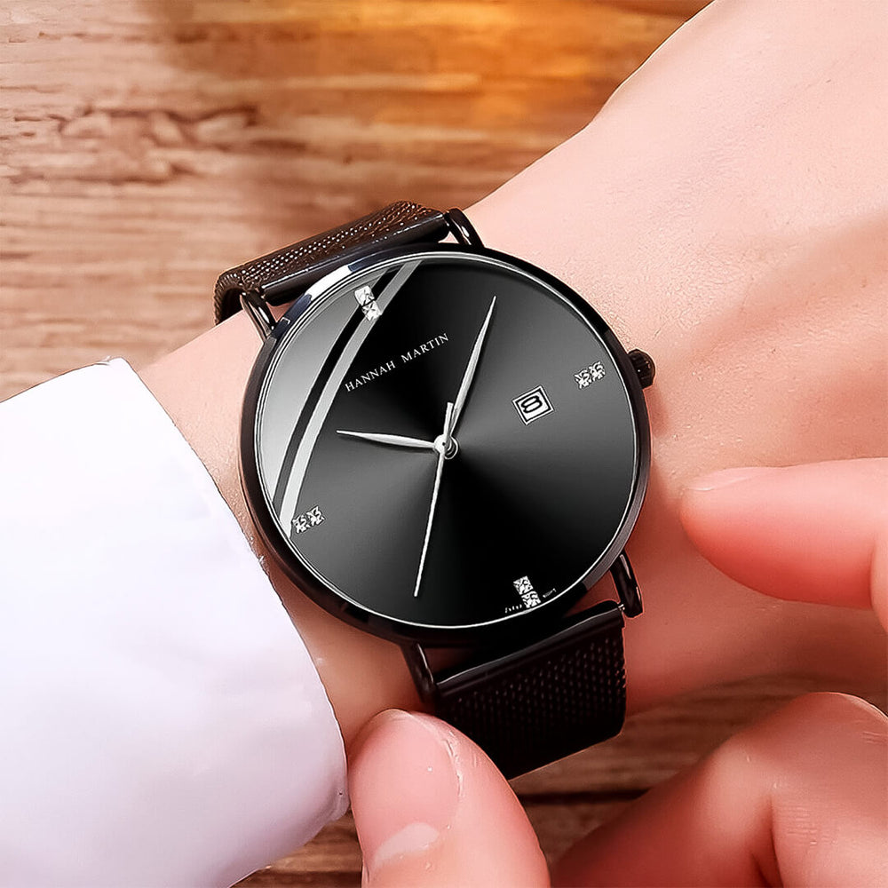 Reloj Hannah Martin HAN-29 Hombre Acero Negro