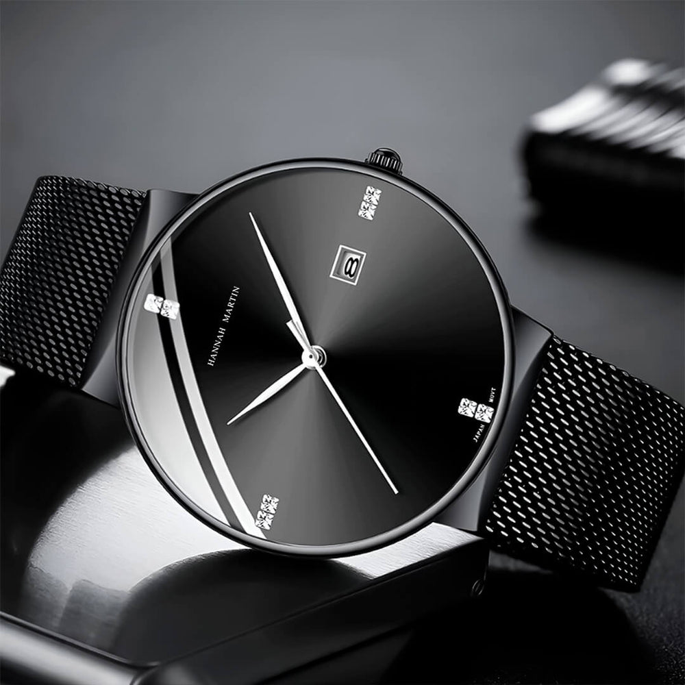Reloj Hannah Martin HAN-29 Hombre Acero Negro