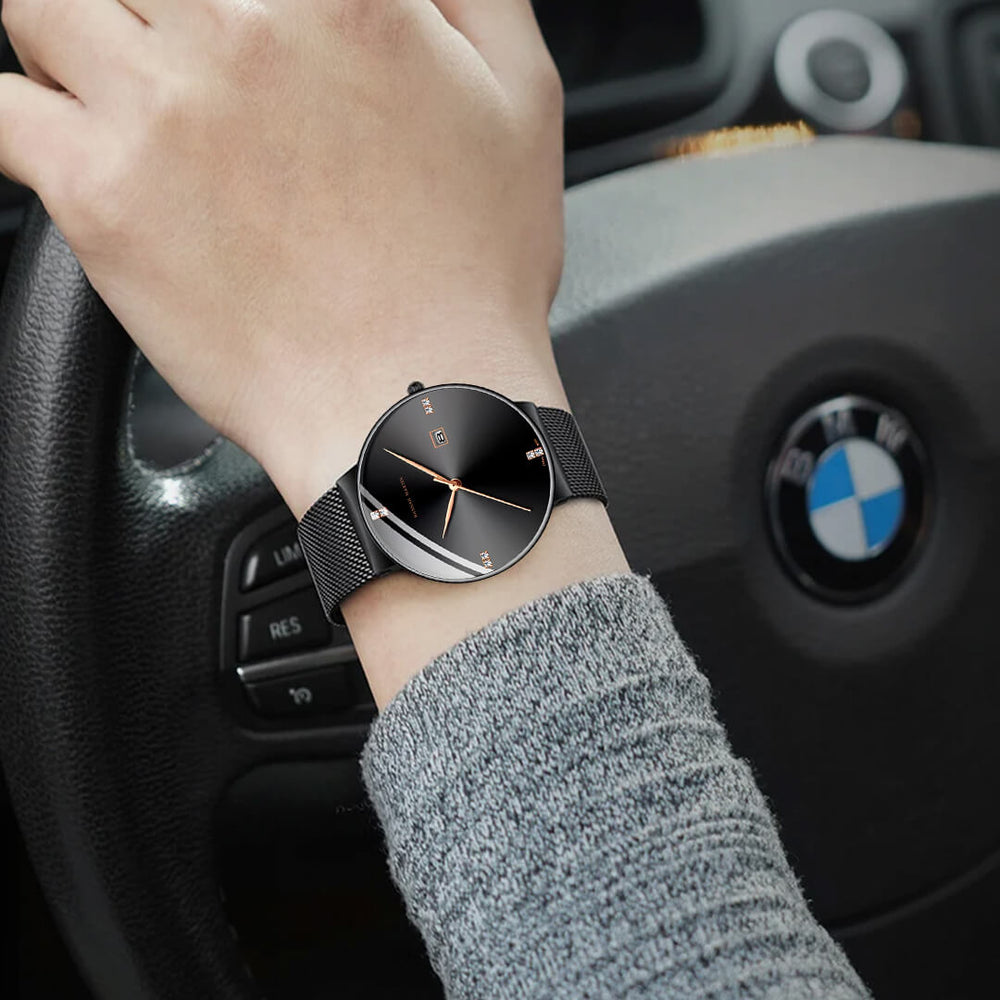 Reloj Hannah Martin HAN-30 Hombre Acero Negro