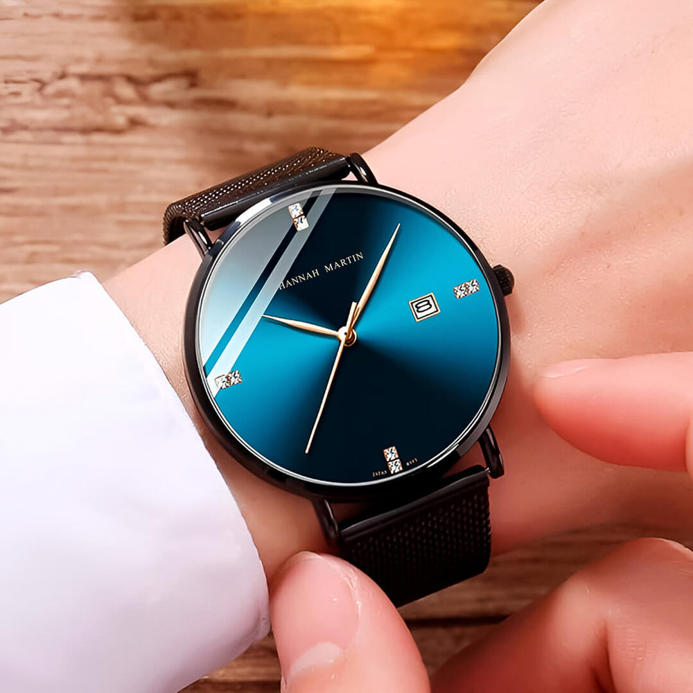 Reloj Hannah Martin HAN-31 Hombre Acero Negro