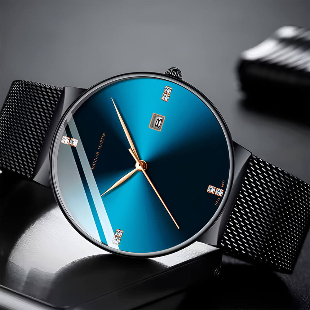 Reloj Hannah Martin HAN-31 Hombre Acero Negro