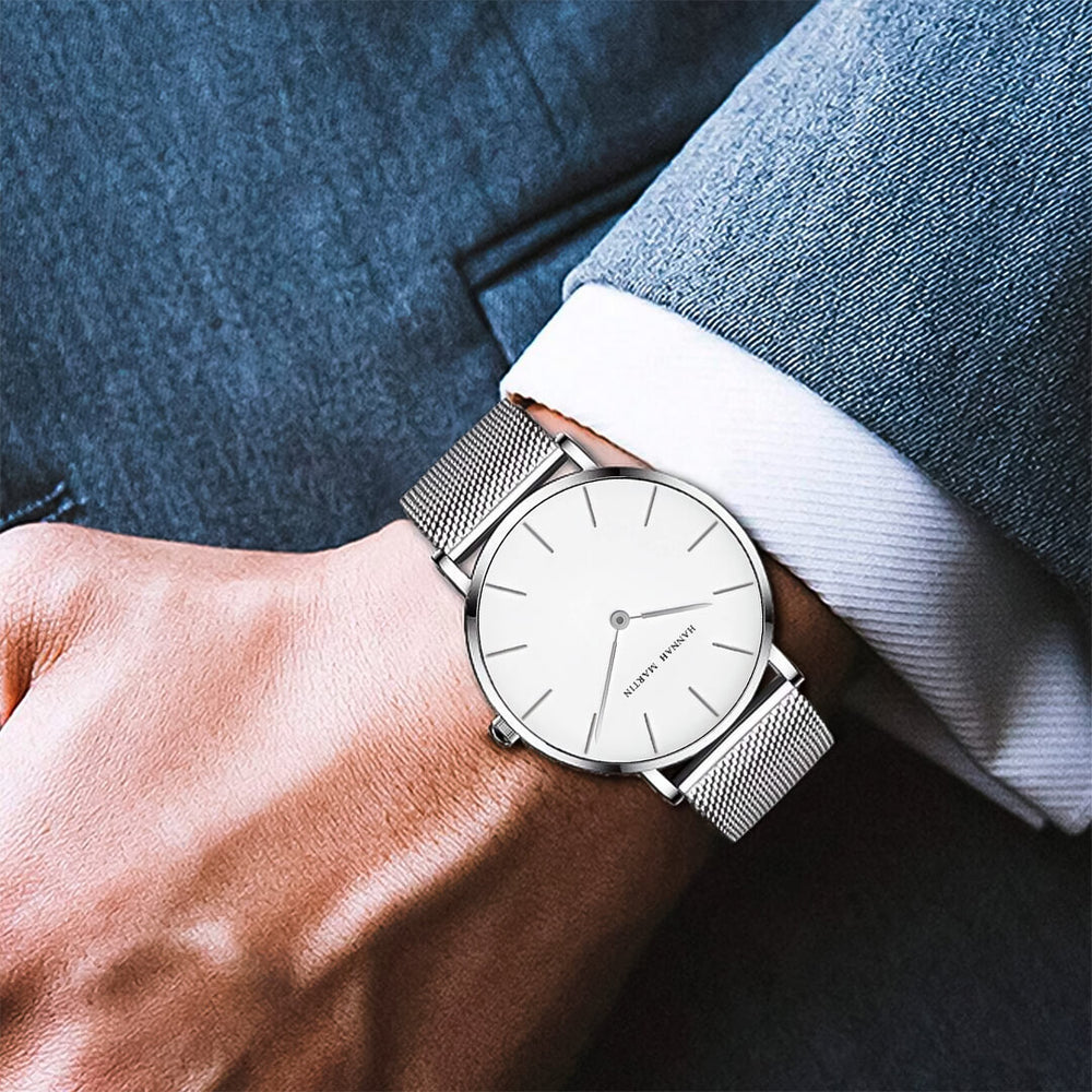 Reloj Hannah Martin HAN-35 Hombre Acero Plateado