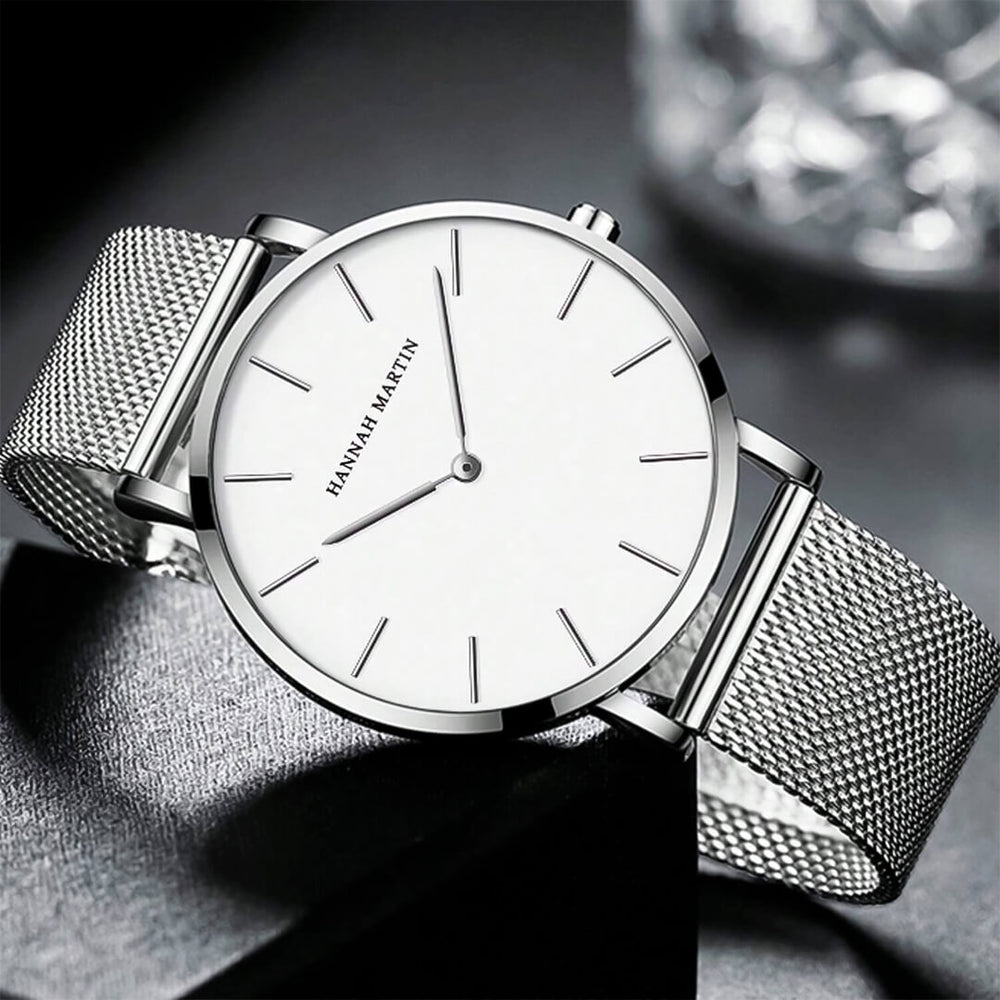 Reloj Hannah Martin HAN-35 Hombre Acero Plateado