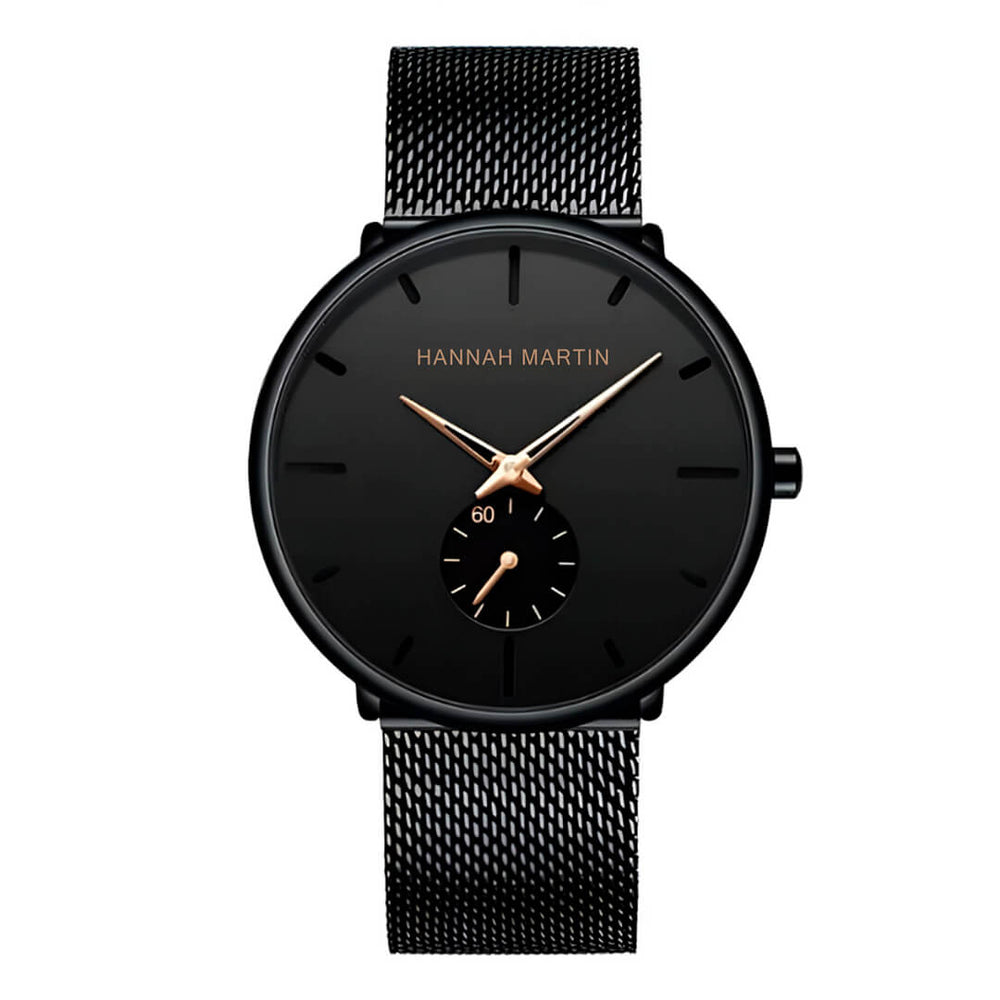Reloj Hannah Martin HAN-3 Hombre Acero Negro