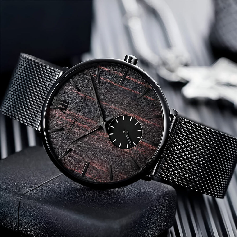 Reloj Hannah Martin HAN-4 Hombre Acero Negro