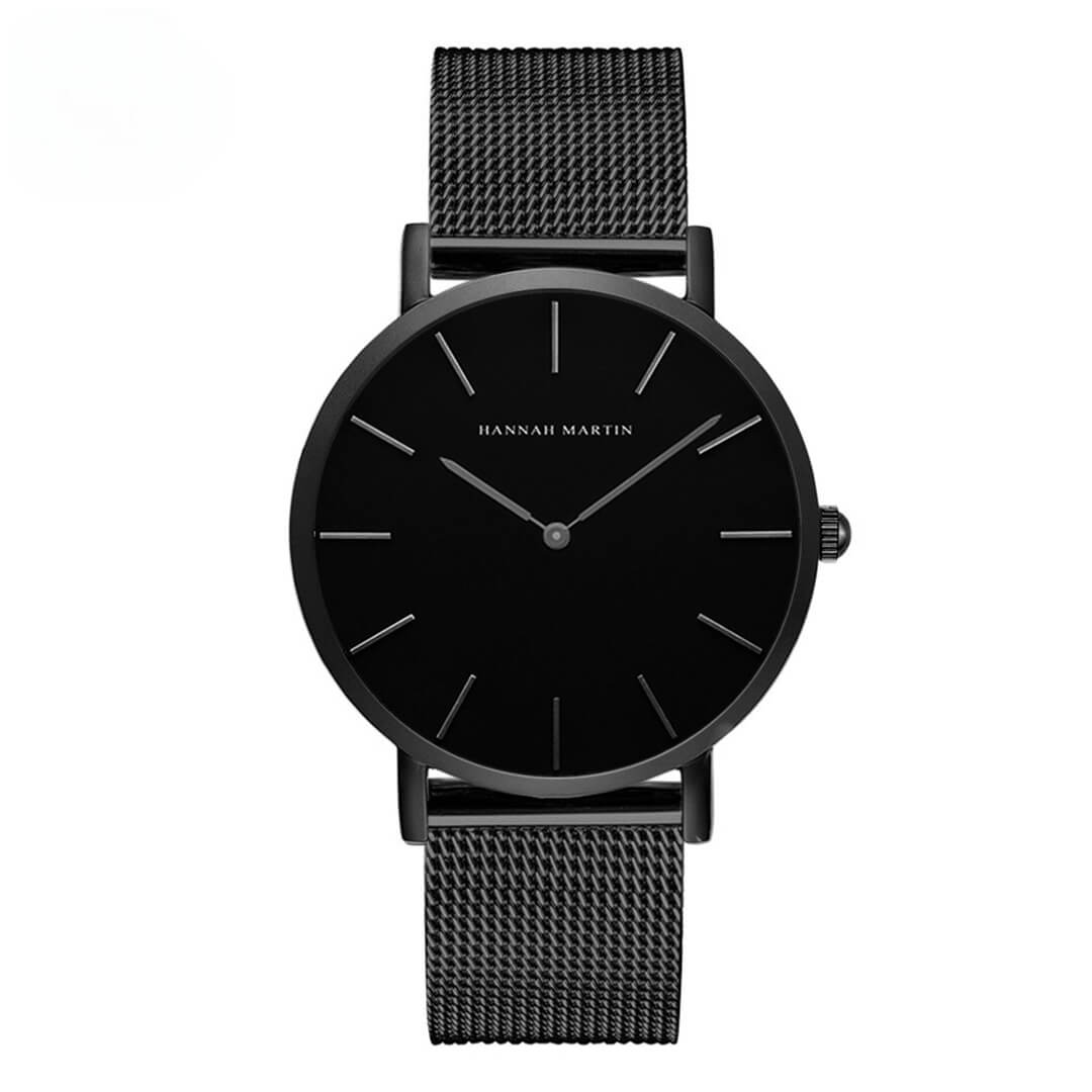 Reloj Hannah Martin Hombre Acero Negro | HAN-6