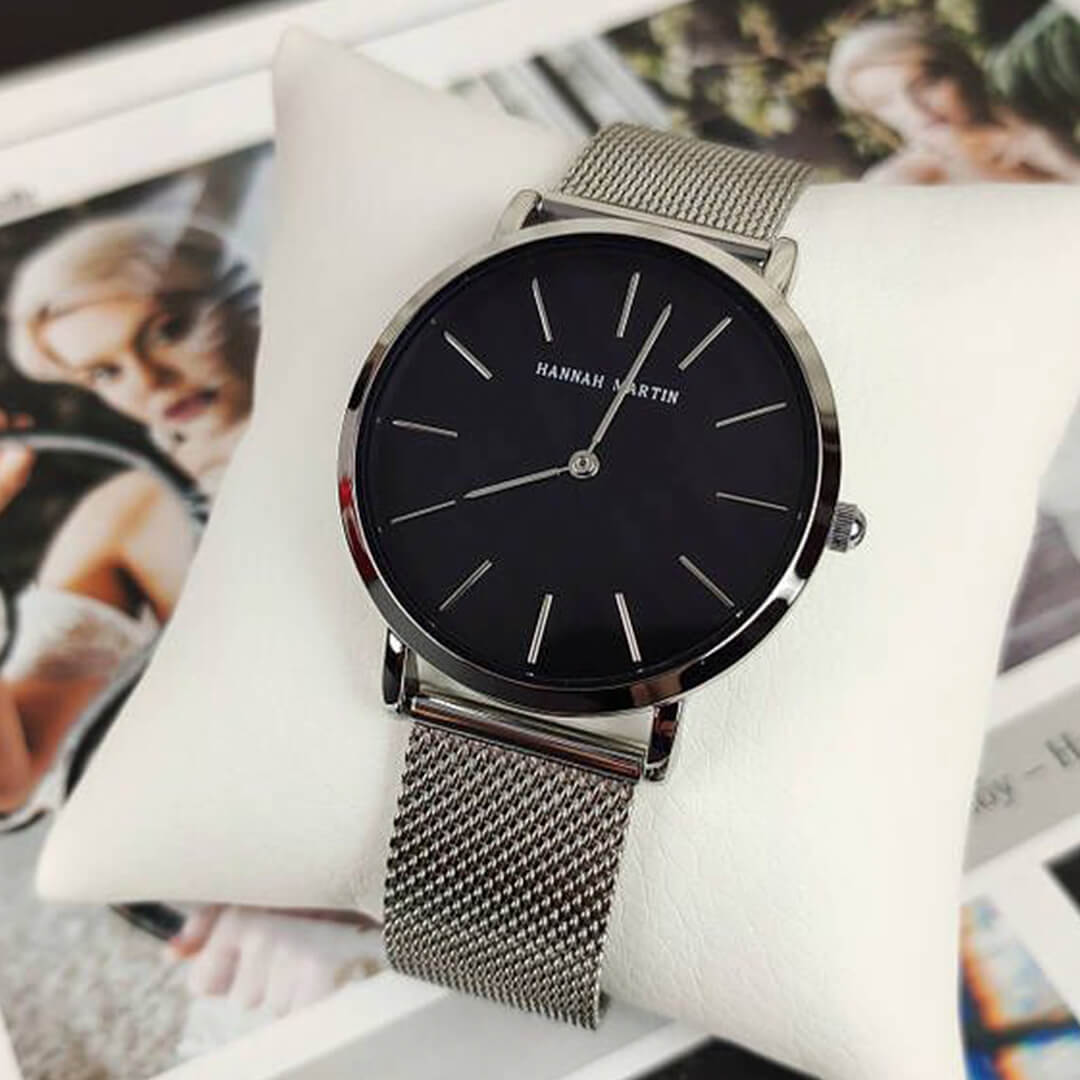 Reloj Hannah Martin Hombre Acero Plateado | HAN-8
