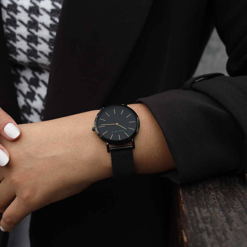 Reloj Hannah Martin HAN-M-21 Mujer Acero Negro