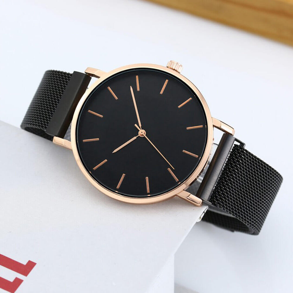 Reloj Hannah Martin HAN-M-22 Mujer Acero Negro