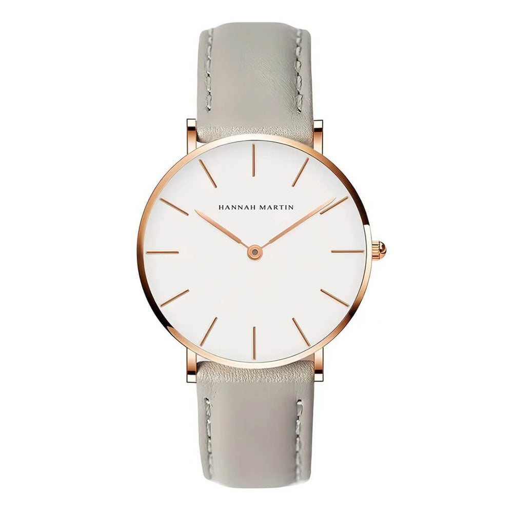 Reloj Hannah Martin HAN-M-23 Mujer Cuero Gris