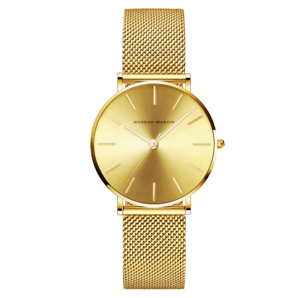 Reloj Hannah Martin HAN-M-26 Mujer Acero Dorado