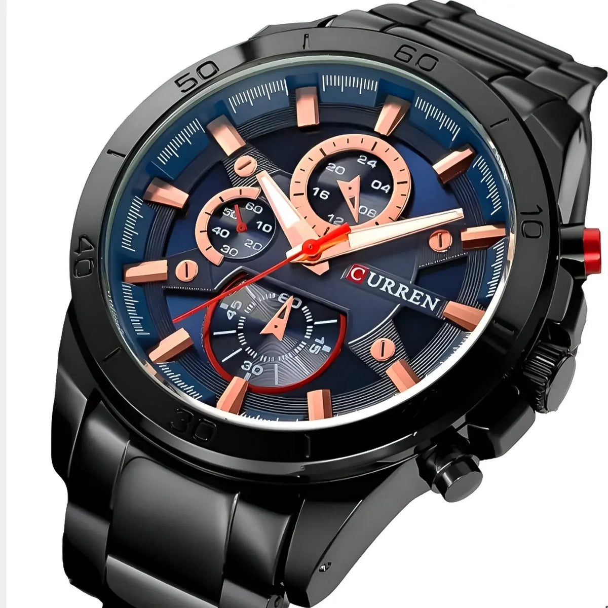 Reloj Curren CUR-36 Hombre Acero Negro