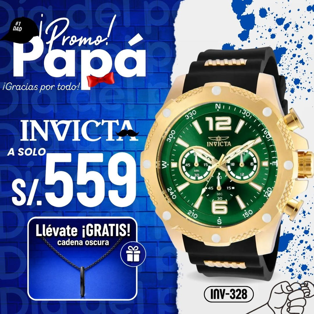 Reloj Invicta I-Force 19661 Hombre Deportivo Negro