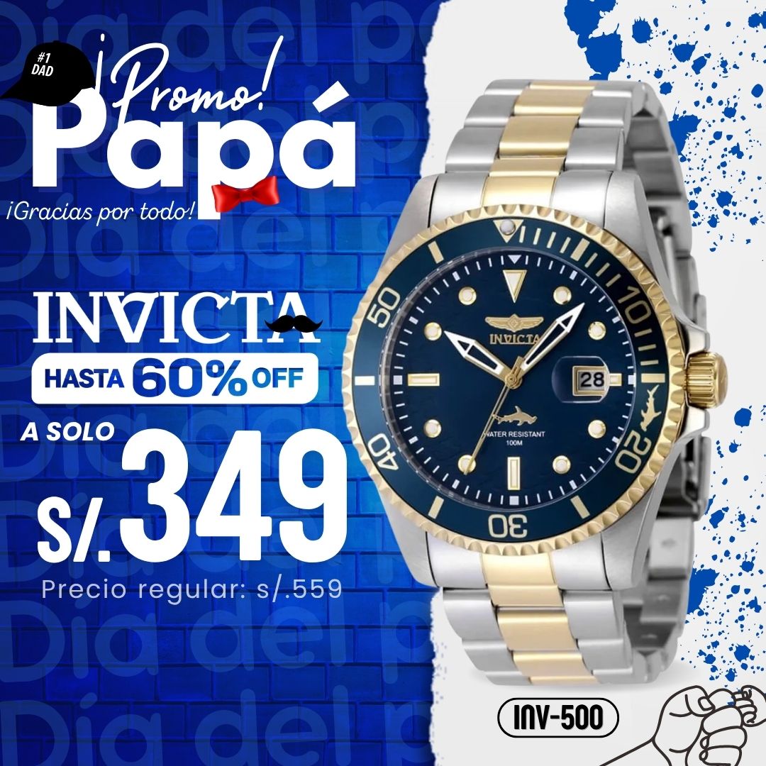 Reloj Invicta Pro Diver 48791 Hombre Acero Plateado