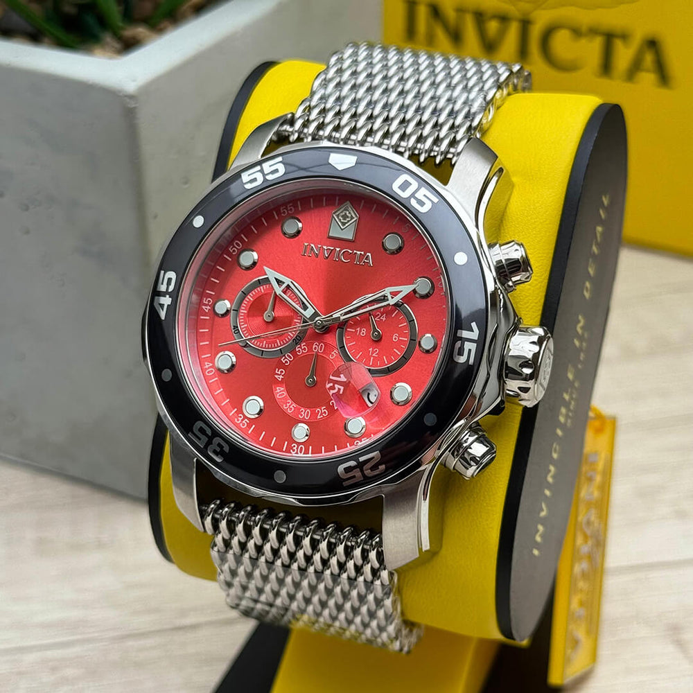 Reloj Invicta Pro Diver 47587 Hombre Acero Plateado