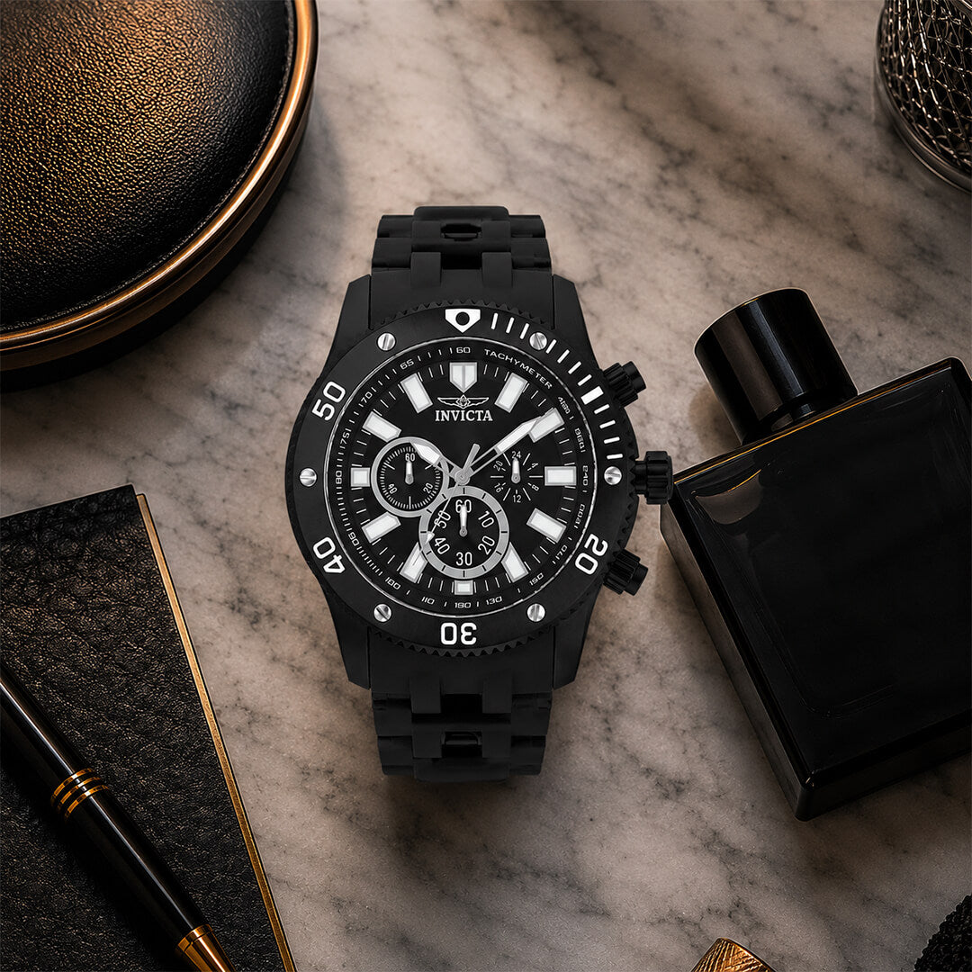 Reloj Invicta Sea Spider 14862 Hombre Deportivo Negro