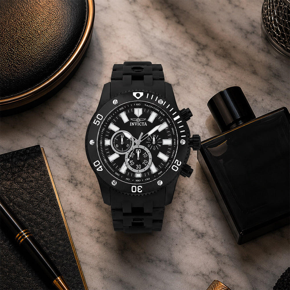 Reloj Invicta Sea Spider 14862 Hombre Deportivo Negro