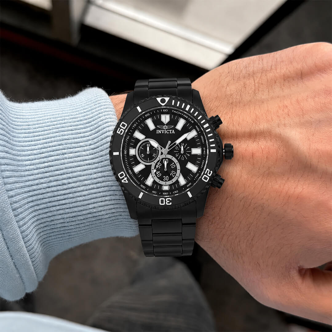 Reloj Invicta Sea Spider 14862 Hombre Deportivo Negro