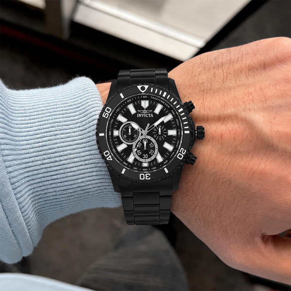 Reloj Invicta Sea Spider 14862 Hombre Deportivo Negro