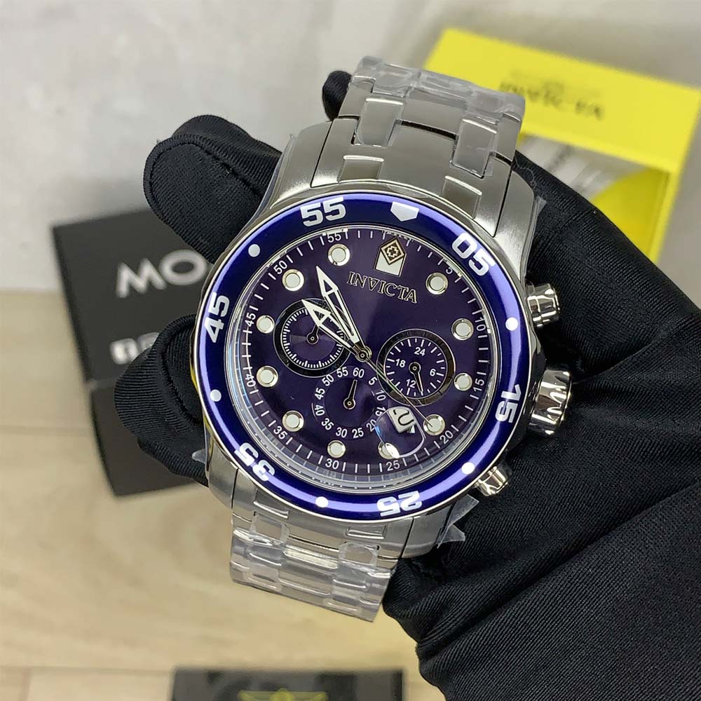 Reloj Invicta Scuba 0070 Hombre Acero Plateado | INV-11