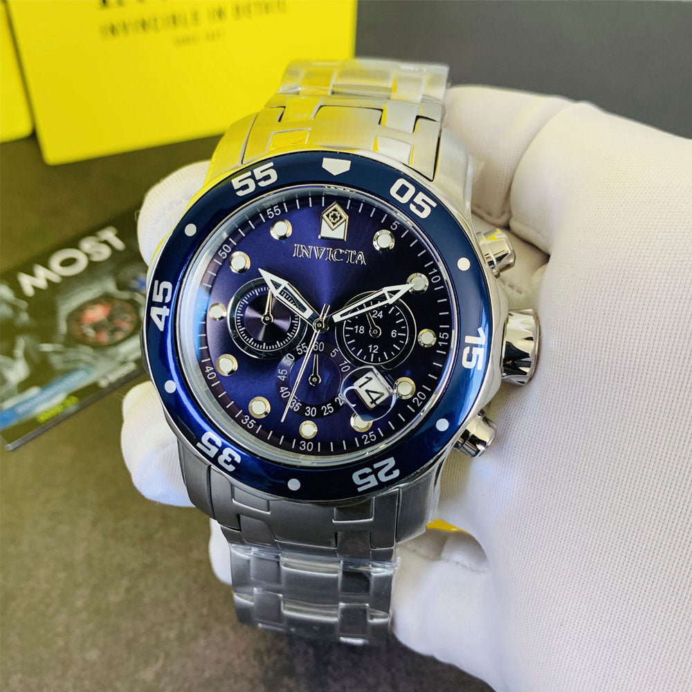Reloj Invicta Scuba 0070 Hombre Acero Plateado | INV-11