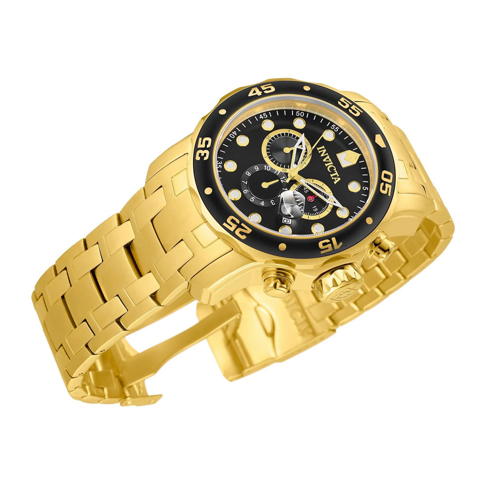 Reloj Invicta Scuba 0072 Hombre Acero Dorado