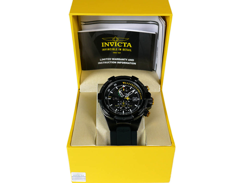 Reloj Invicta Aviator 28103 Hombre Deportivo Negro