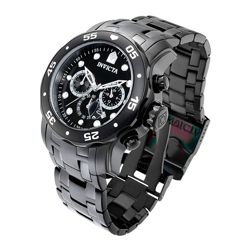 Reloj Invicta Scuba 0076 Hombre Acero Negro