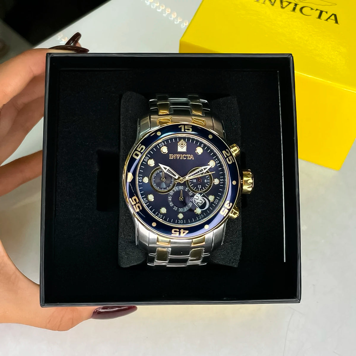 Reloj Invicta Scuba 0077 Hombre Acero Plateado | INV-262