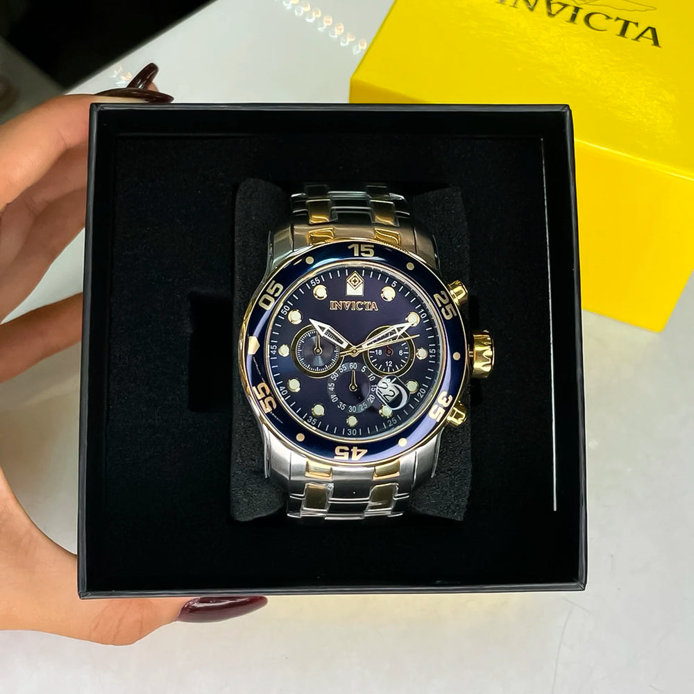 Reloj Invicta Scuba 0077 Hombre Acero Plateado | INV-262