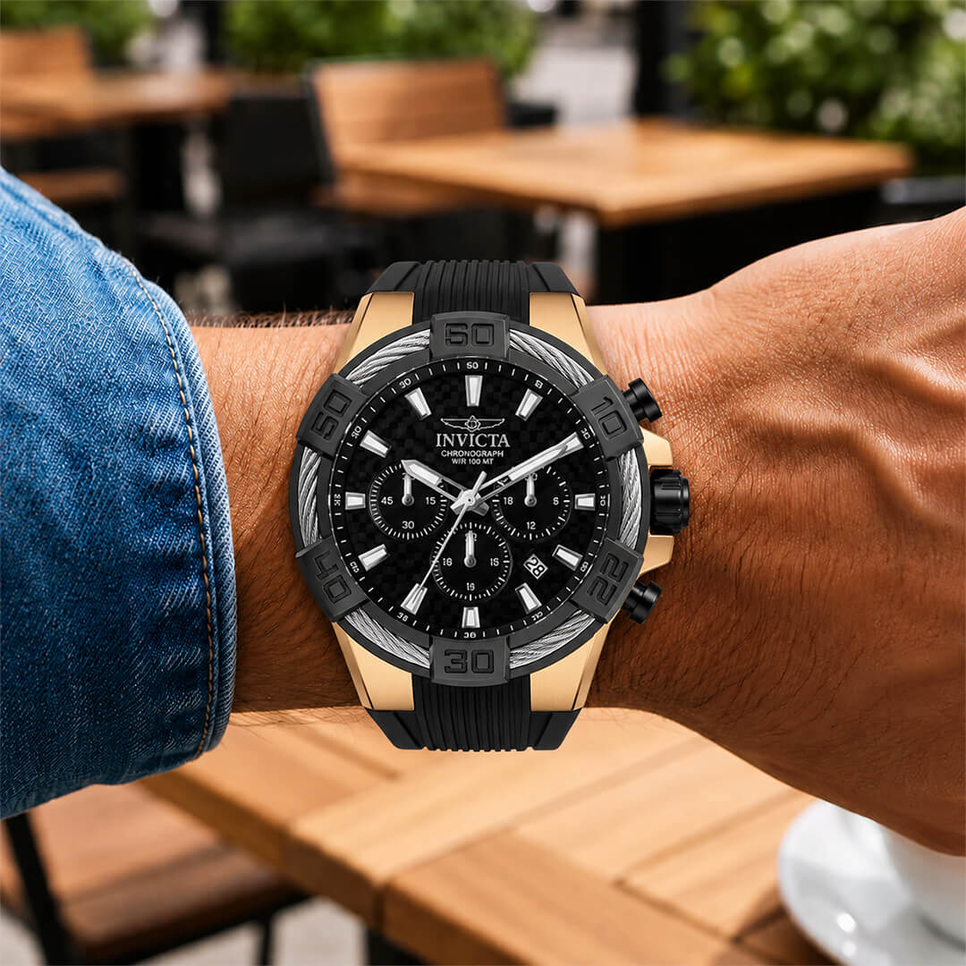Reloj Invicta Bolt 35086 Hombre Deportivo Negro