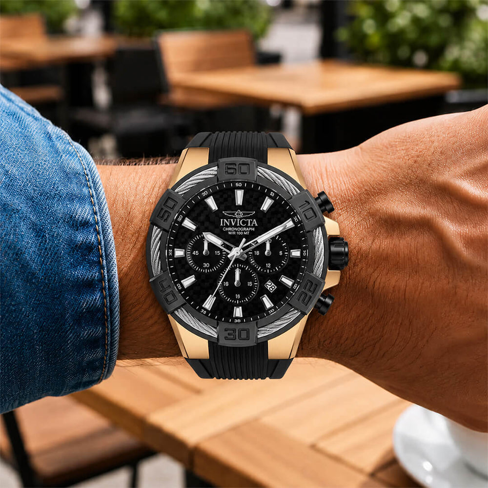 Reloj Invicta Bolt 35086 Hombre Deportivo Negro