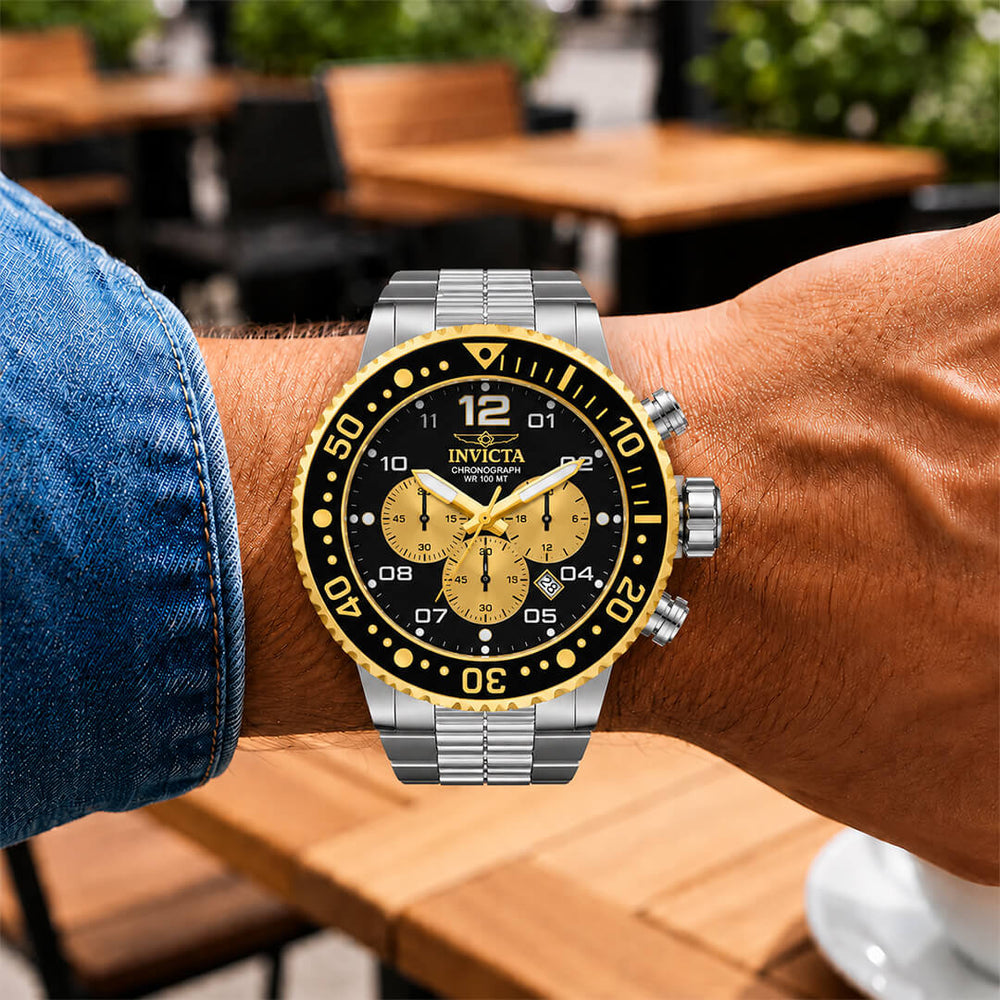 Reloj Invicta Pro Diver 25075 Hombre Acero Negro