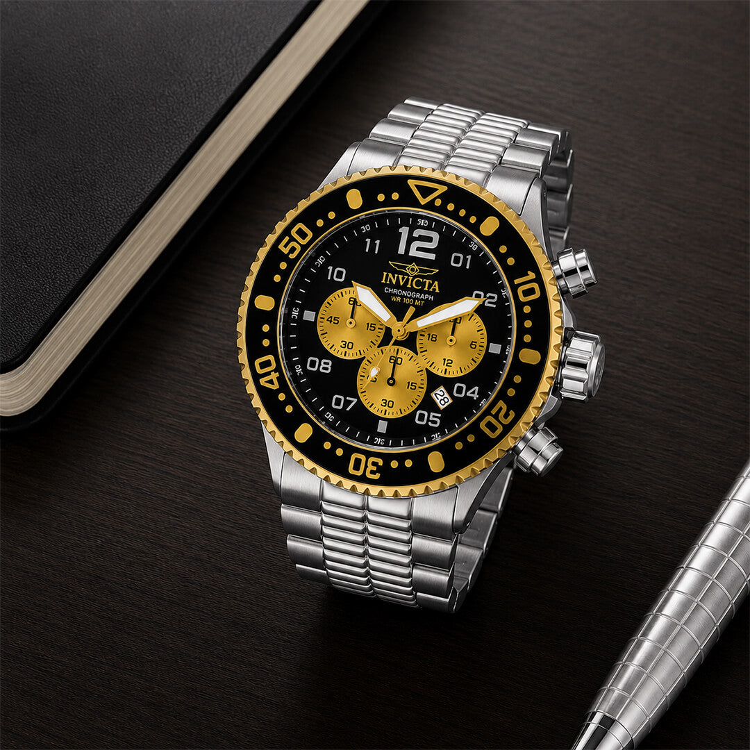 Reloj Invicta Pro Diver 25075 Hombre Acero Negro