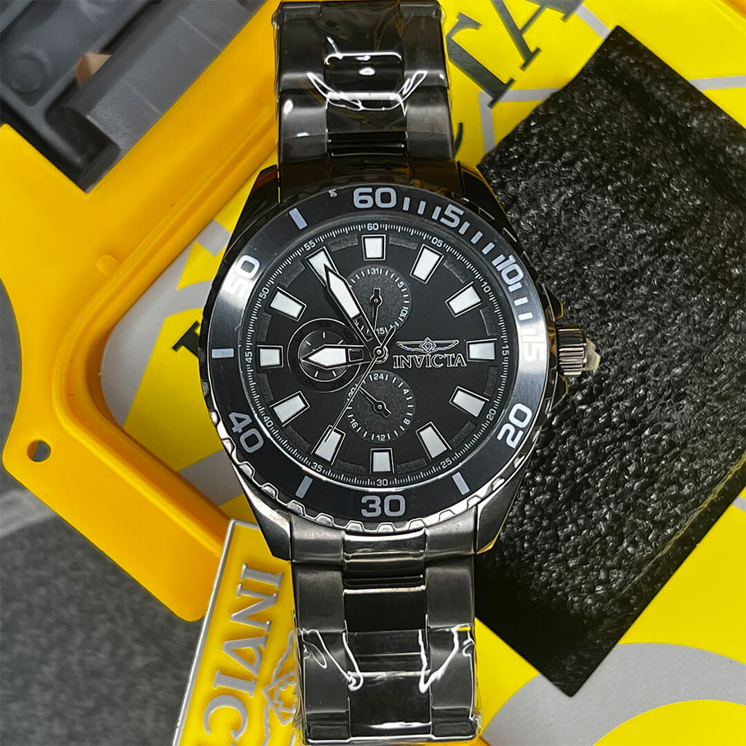 Reloj Invicta Pro Diver 47556 Hombre Acero Gris