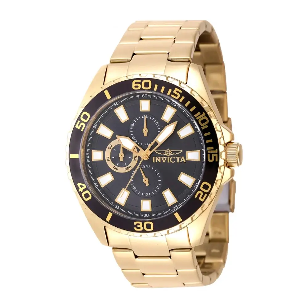 Reloj Invicta Pro Diver 47578 Hombre Acero Dorado | INV-313