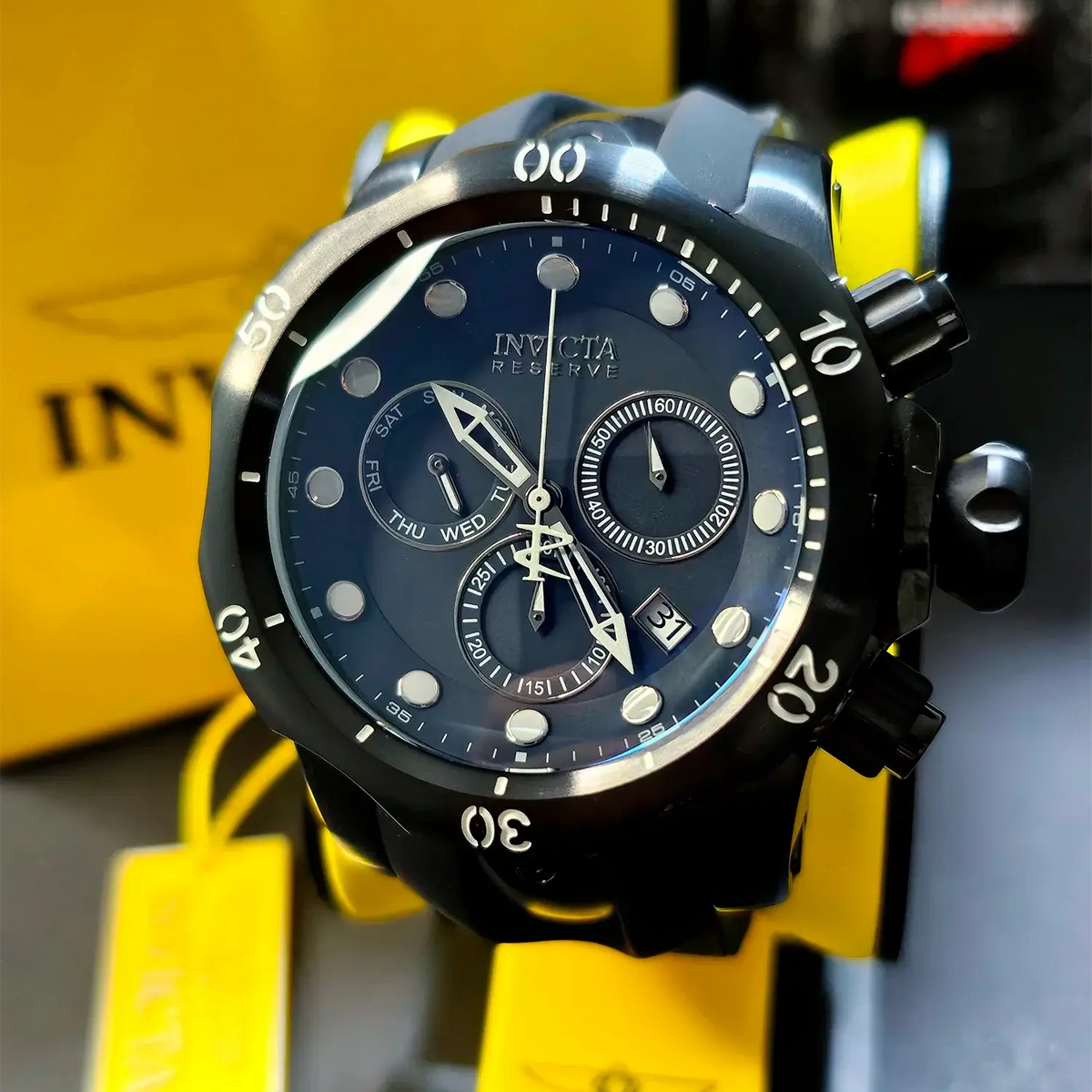 Reloj Invicta Reserve Venom 6051 Hombre Negro | INV-318