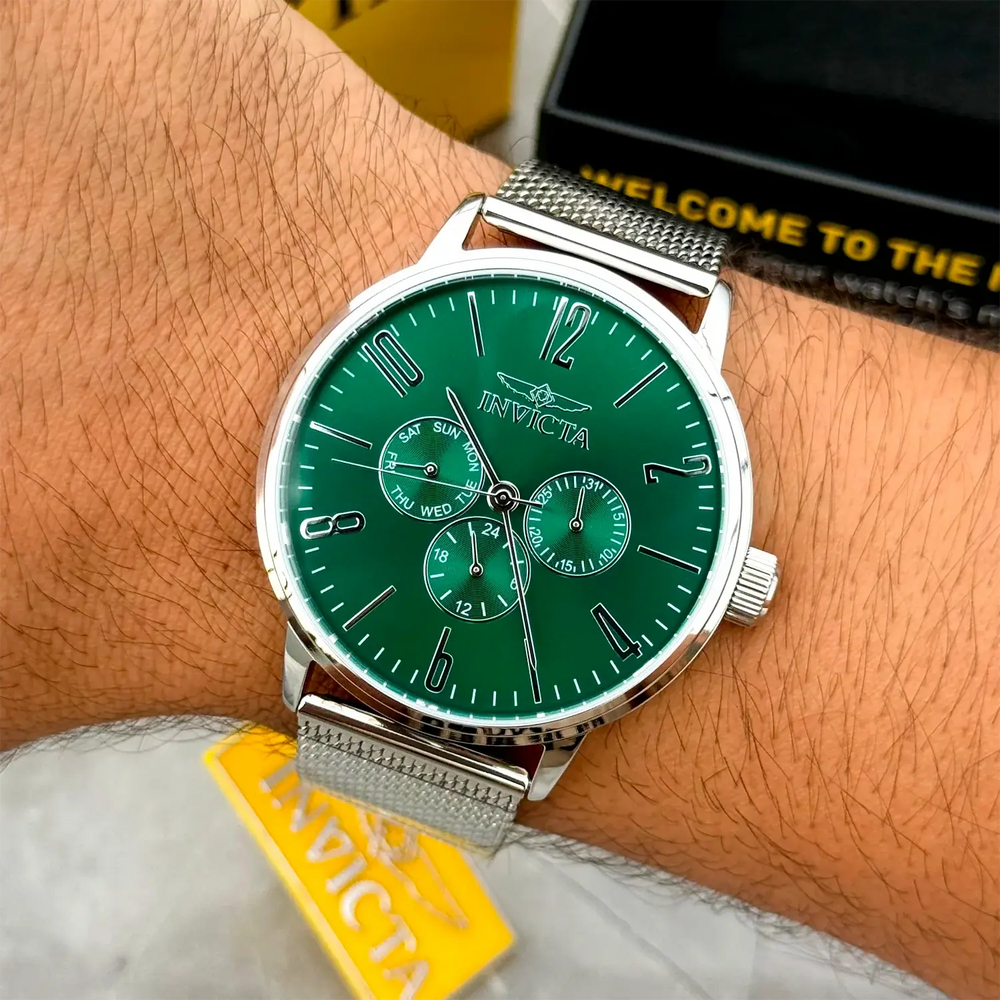 Reloj Invicta Specialty 47120 Hombre Acero Plateado