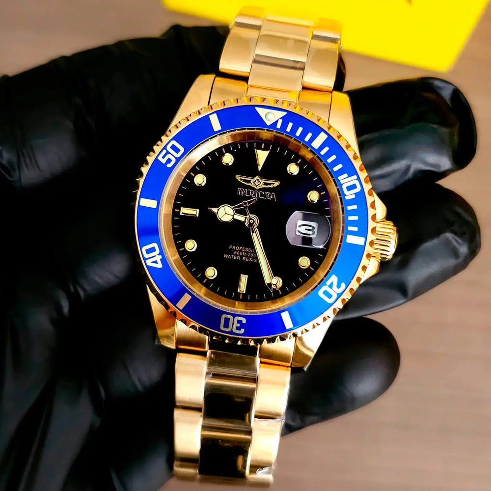 Reloj Invicta Pro Diver 26974 Hombre Acero Dorado | INV-337