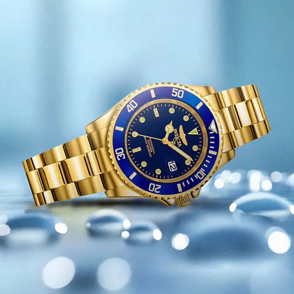 Reloj Invicta Pro Diver 26974 Hombre Acero Dorado | INV-337