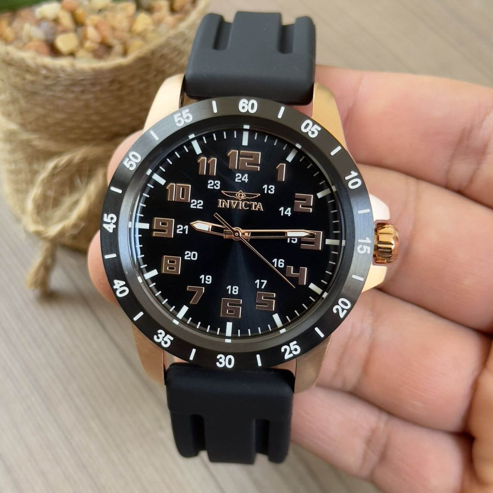 Reloj Invicta Pro Diver 40000 Hombre Deportivo Negro