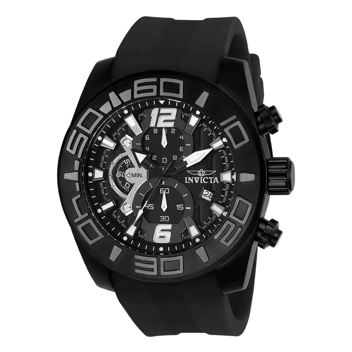 Reloj Invicta Pro Diver 24163 Hombre Silicona Negro | INV-350