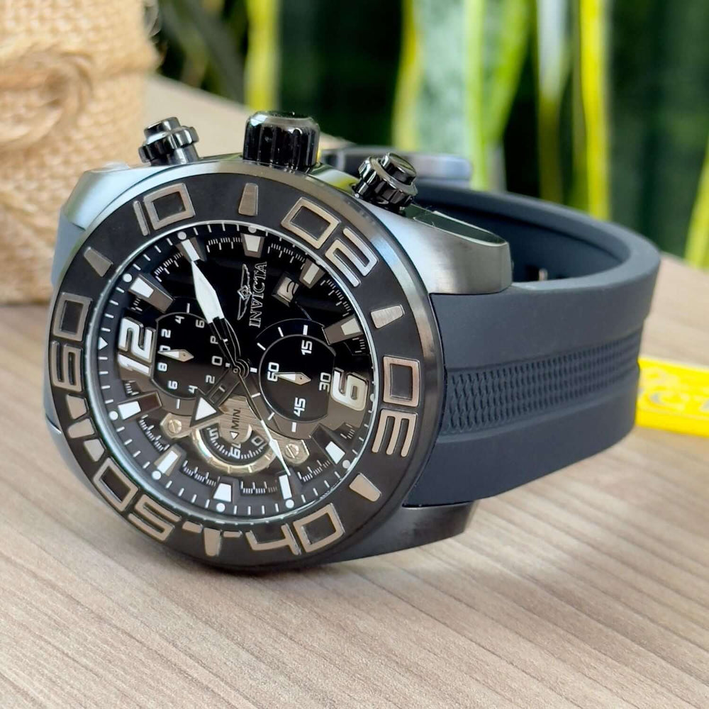 Reloj Invicta Pro Diver 24163 Hombre Deportivo Negro