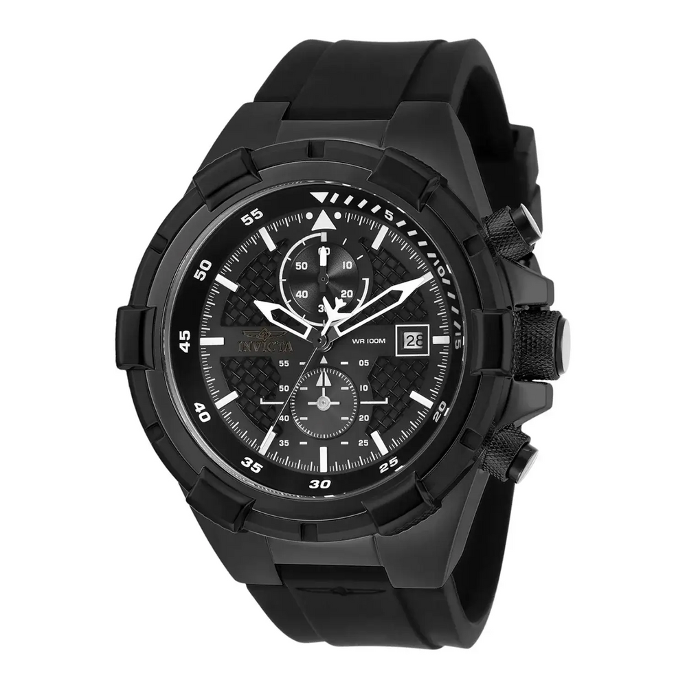 Reloj Invicta Aviator 28099 Hombre Deportivo Negro