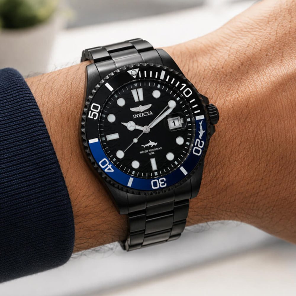 Reloj Invicta Pro Diver 44713 Hombre Acero Negro